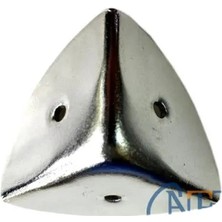 Freedom Storee Dekoratif, Kutu, Sandık Köşesi - 45X28 Mm,büyük, Nikel, 1 Adet