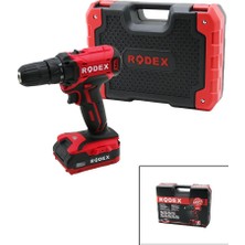 Esranın Dünyası 2 Kademe Hız-Vitesli Şarjlı=çift BATARYA19PCS Uçlumatkap 0-350 / 0-1350 Rpm 16.8V / 2.0A Lı-Ion  RDX-3365 (4887)