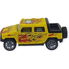 Esranın Dünyası Çek Bırak Araba Metal -K137A7 - Sarı (Lisinya)