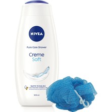 Delixa Kremsi Dokunuş Duş Jeli 500ML, Vücut Bakım, Badem Yağı, C Vitamini, Lifi Hediyeli