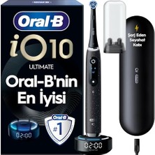 Delixa B IO10 Kozmik Şarjlı/elektrikli Diş Fırçası, 1 Fırça Başlığı, Manyetik Şarj Cihazı, Uzun Ömürlü Pil,