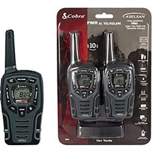 Delixa PM-865 Pil Şarj Dahil 10 Km Ikili El Telsizi (8 Kanal + 121 Alt Kanal) * Titreşimli