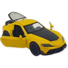 Esranın Dünyası Çek Bırak Araba Metal - 3691C - Sarı (Lisinya)