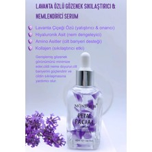 MONDSUB Lavender Petal Yüz Serumu – Yatıştırıcı & Nemlendirici, Tüm Cilt Tipleri Için (45ML)