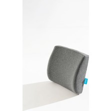 Delixa Ortopedik Sünger Bel Yastığı Araba Koltuk Yastığı 35X34X12 cm