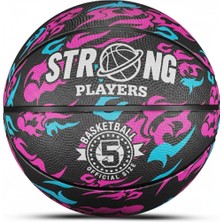 Delixa Profesyonel Basketbol Topu Resmi Kaymaz Kauçuk Yüzey Iç Dış Mekan Kullanımı Resmi Standartlara Uygun