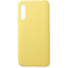 Bigelal Huawei P Smart Pro / Y9S Kılıf Nano Içi Kadife - Sarı