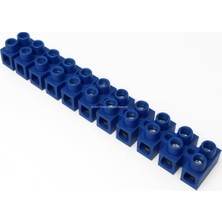 Delixa Sıralı Klemens, 12', No:1, Yüksek Isıya Dayanıklı, Vidalı Bağlantı, 0.50-4mm² Kablo Uyumu, , Elektri