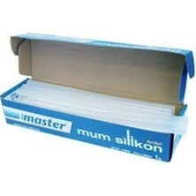Bozkır Mum Silikon Kalın Şeffaf 11,3X300MM (Sıcak Silikon Çubuk) 1 kg Paket
