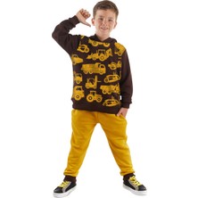 Delixa Inşaat Araçları Erkek Eşofman Takım