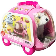 NW Nessi World JND-6802 Taşıma Araba Çantalı Hareketli Pilli Köpek Set -Vardem Oyuncak