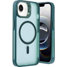 Freedom Storee Joko Iphone 16E Flet Lens Magsafe Kapak - Koyu Yeşil