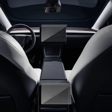 Delixa Tesla Model Y 2025 15,4 Inc Navigasyon Arka Yolcu Ekran Uyumlu Nano Koruyucu 2li Set