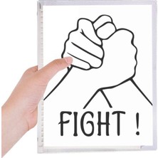 Delixa Bilek Güreş Kişiselleştirilmiş Hareket Defteri Gevşek Yaprak Spiral Doldurulabilir Günlük