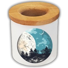 Delixa Lili Hediyelik Ay Dünya Baskılı Kalemlik Kalem Kutusu, LH972649782342