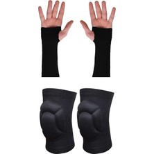 Delixa 2' Voleybol Seti - 1 Çift Voleybol Dizliği Voleybol Elleri, , L Beden CKS-219