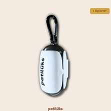 Patilüks Premium Metal Klipsli Köpek Kaka Poşeti Aparatı - Sarsıntı Önleyici Sabitleme Tırnaklı