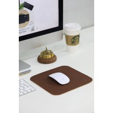 Guard Taba Hakiki Deri Mouse Pad 22 x 22 cm - GRD260418WT1085