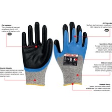 Starline E-125620 Kesilmeye Dirençli Nitril Eld