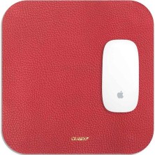 Guard Kırmızı Hakiki Deri Mouse Pad 22 x 22 cm - GRD260418WT1042