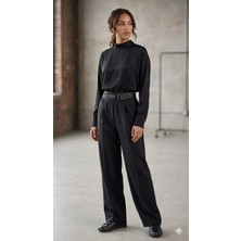 362 Fashion Butik Beli Lastikli Pantolon