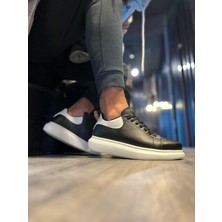 Akay Avm Yüksek Taban Günlük Ayakkabı Siyah