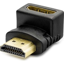 Nemere Hdmı To Hdmı F Çevirici L Tip Siyah HDX1258