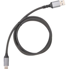 Vcom Cu401M-1.8 Type-C To Usb3.2 Gen2 1.8 Metre 10Gbps 3A Şarj Kablosu