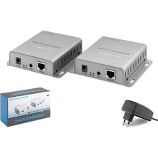  hadron hdx1600 hdmı kvm extender 4k 30 hz 60 m - gümüş