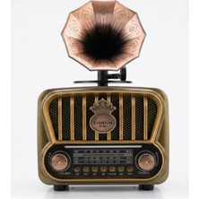 Everton Rt-605 Şarjlı, Nostaljik Radyo Bluetooth-Usb-Sd-Fm