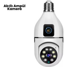 Pileli Store 1080P Wifi Ampul Kamerası