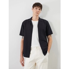 Lc Waikiki Yeni Sezon Rahat Kalıp Resort Yaka Kısa Kollu Desenli Erkek Gömlek