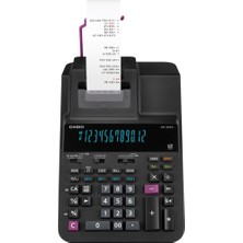  casio dr-120rıı-bk 12 hane şeritli siyah hesap makinesi