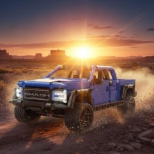 NW NessiWorld C52029W Cada Mavi Arazi Aracı 390 Parça Block Oyuncak