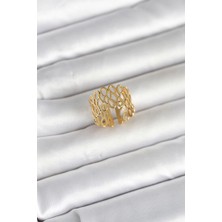 Callerrons Accessories Sarmal Zincir Model Kadın Yüzük - EBJ260418W41950