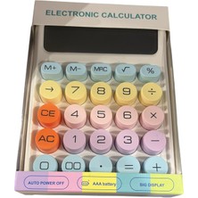  csl rz-816 12 hane masa tipi renkli hesap makinesi