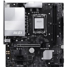  msi pro h810m-b ıntel h810 soket 1851 ddr5 6400+(oc)mhz matx gaming (oyuncu) anakart