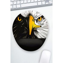 Atölye Çizgi Kara Kartal Temalı Bilek Destekli Mouse Pad