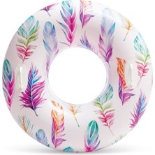 Nessi World ISC58263 Intex Tutmaçlı Desenli Simit 97 cm