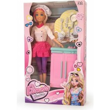 Nessi World SH40676  11,5" Aşçı Bebek Seti