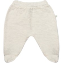 Nessi World 3lü Zıbın Takım Love You Smile 13123 Ekru