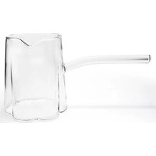 Ata Store Ateşe Dayanıklı Cam Cezve Borosilikat Cam Cezve 400 ml ROYALEKS-CZV05