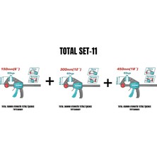 Total Set-11 (Total 150MM+300MM+450MM Otomatik Tetikli Işkence)