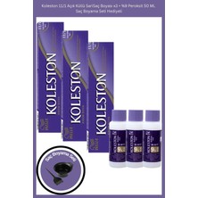 Wella Koleston 11/1 Açık Küllü Sarı 3’lü Tüp Boya + 3’lü %9 Oksidan Boyama Seti (Hediyeli)