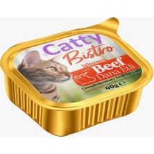 Catty Bistro Mousse Dana Etli Yetişkin Kedi Konservesi 40 gr