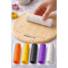 Muray Tekno Desenli Hamur & Kil Şekillendirici Rulo