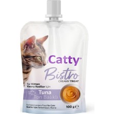 Catty Bistro Ton Balıklı Yavru Kedi Krema Ödülü 100 gr