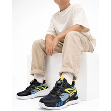 Slipcat Erkek Boa Bağcıklı Mekanik Sıklamı Sistemli Sneaker Hafif Taban Spor Ayakkabı