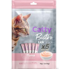 Catty Bistro Ton Balıklı Yavru Kedi Krema Ödülü 5 x 14 gr