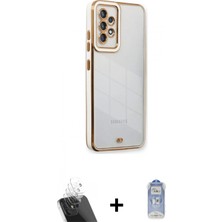 Marsilyan™- Galaxy A23 4g Kılıf Çekirdek Klasik Serisi - Siyah Joko Magic 5d Cam + Şeffaf Kamera Lens Koruma Cam